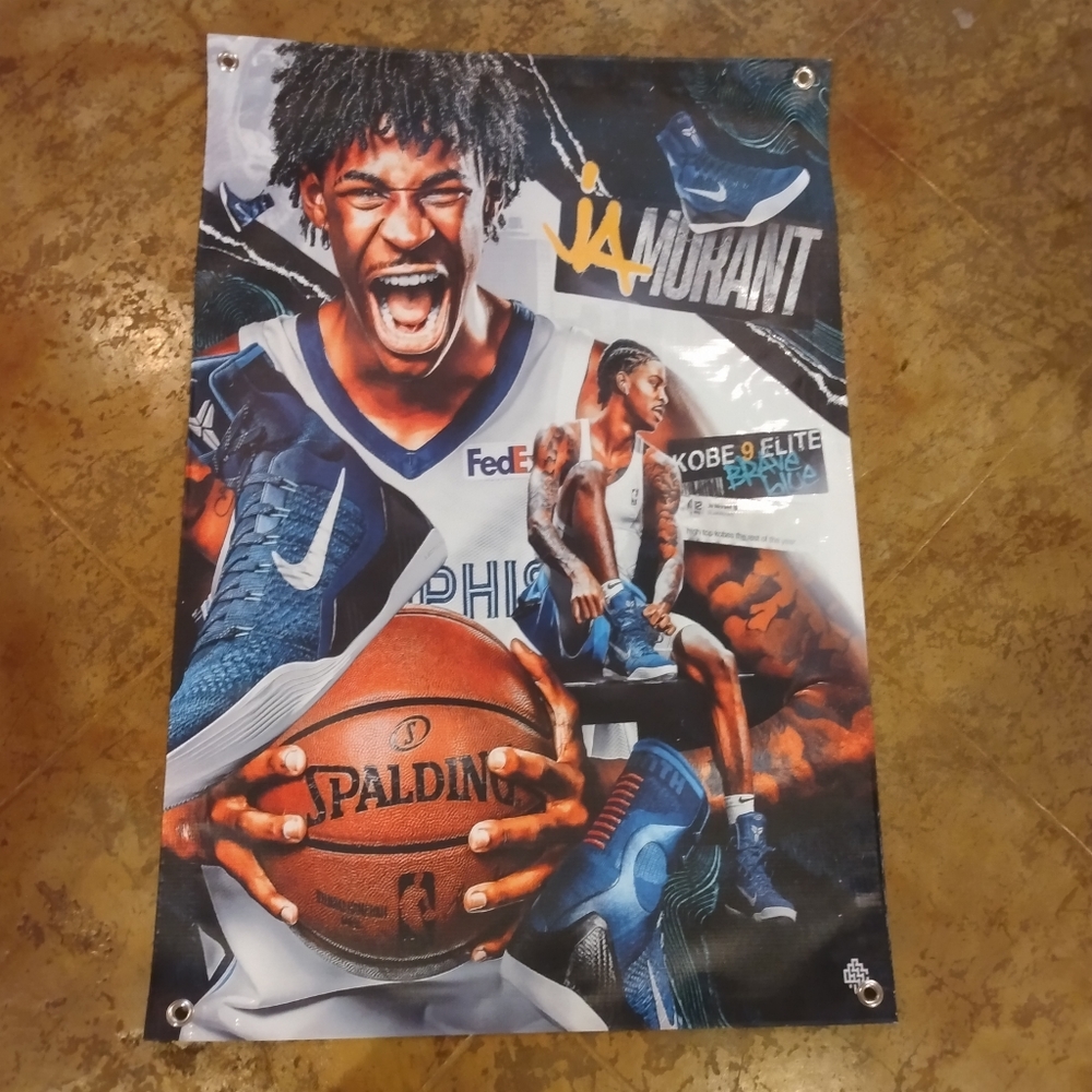 Ja Morant Nike Promo Vinyl Banner